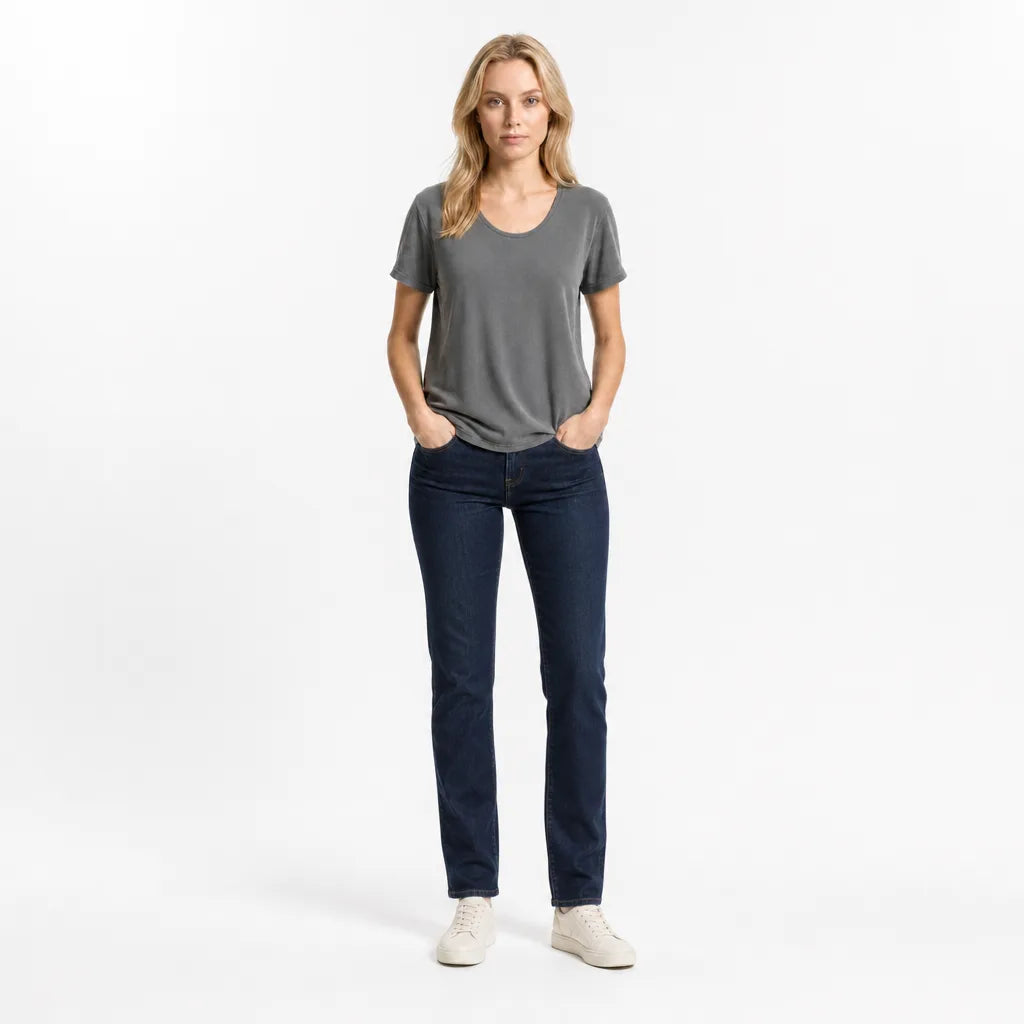 Women's Eggleston Asymmetric U Neck Tee