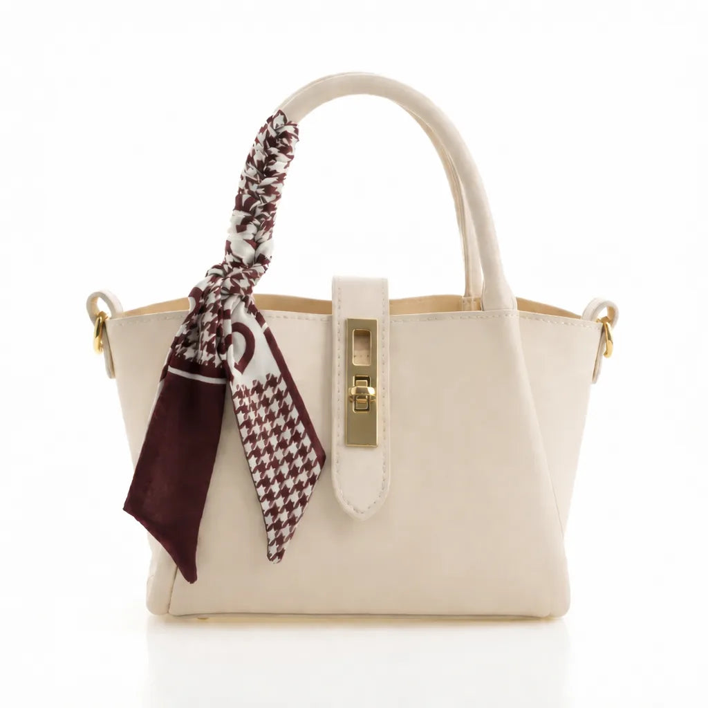 Zoe Designer Crossbody - White